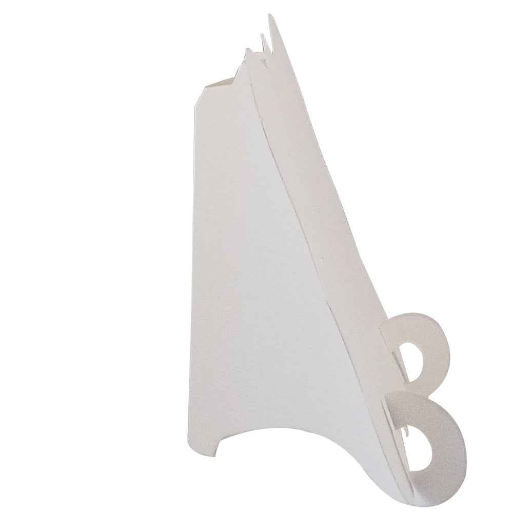 24 x Linen White Elegant Place Cards, Perfect for Stylish Weddings & Parties. Tableware UK Card Crafts