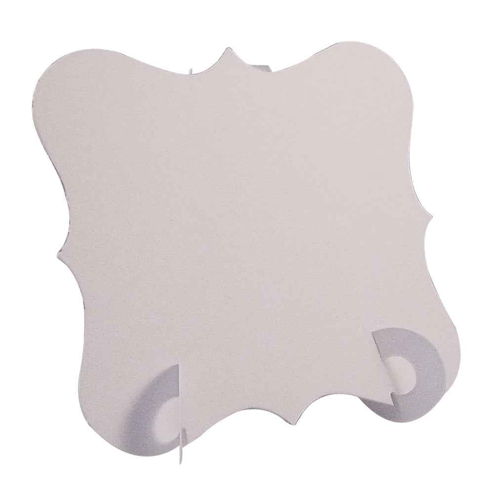 24 x White Elegant Place Cards, Perfect for Stylish Weddings & Parties. Tableware UK Card Crafts