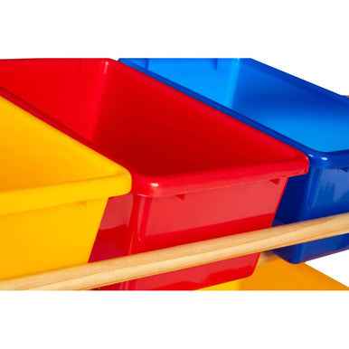 Kids 3 Tier Pine Frame Storage Unit