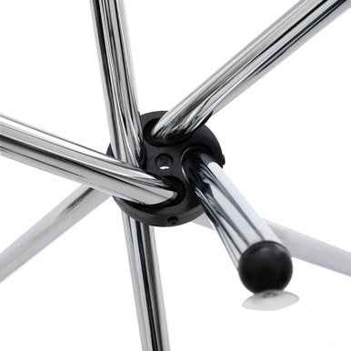 Afton Round Dining Table With Glass Top