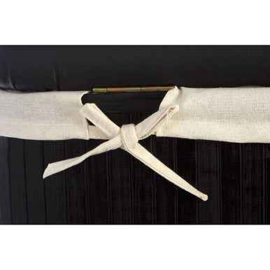 Bambi Set Of Bamboo Storage Ottoman