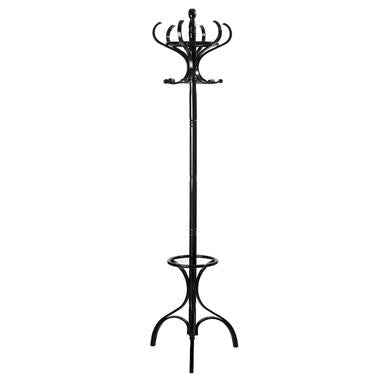 Kennedy Black Finish Floor Standing Coat Stand