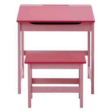 Jordan Childrens Pink Desk And Stool