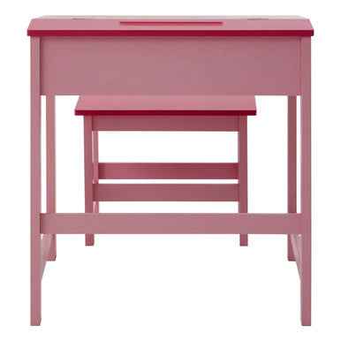 Jordan Childrens Pink Desk And Stool