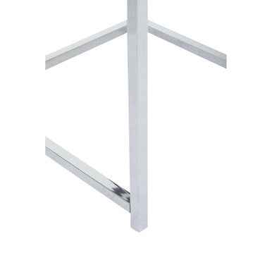 Fulton Black Nest Of 3 Tables With Chrome Frame