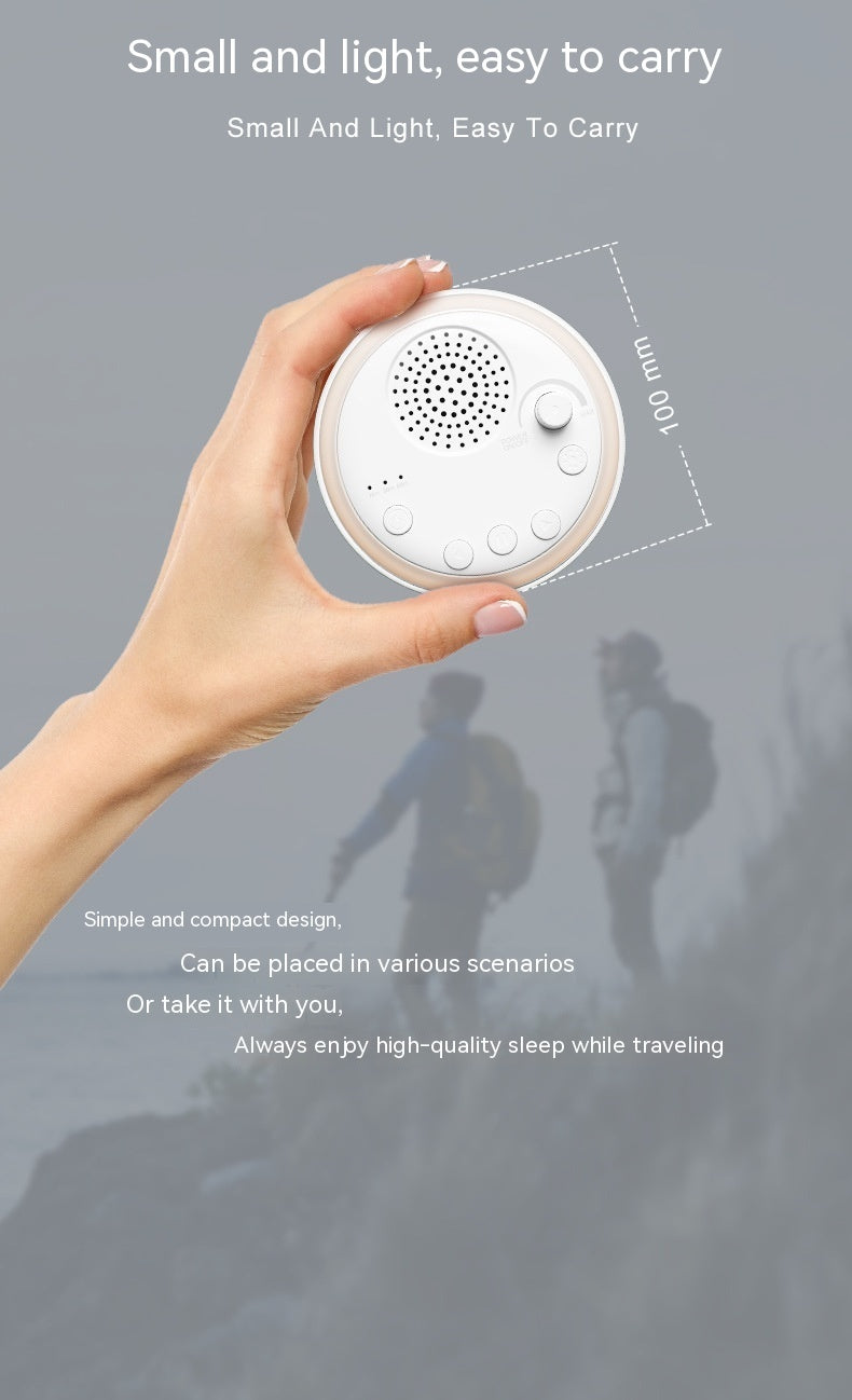 Doozezx Baby White Noise Sleep Aid Machine Portable Soothing Sound Device for Bedroom & Travel