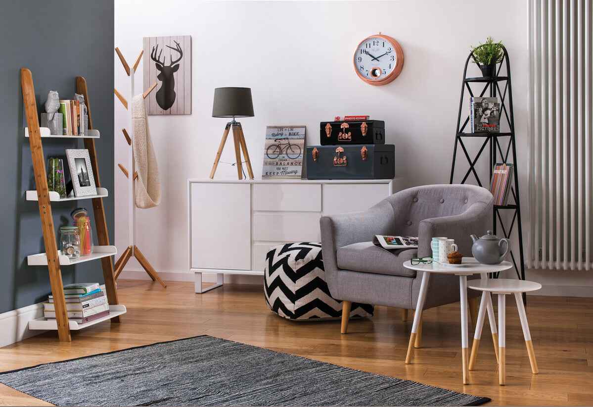 Nostra 4 Tier Shelf Ladder Unit