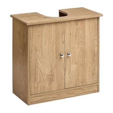 Portland Oak Veneer Under Sink Cabinet