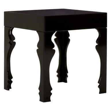Luis Black High Gloss Finish Side Table