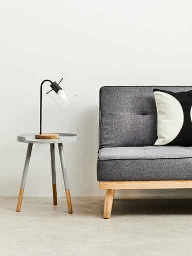 Viborg Grey Small Round Side Table