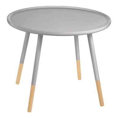 Viborg Grey Large Round Side Table
