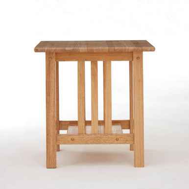 Selby Natural Square Side Table