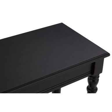 Heritage Black Console Table
