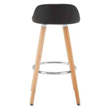 Normann Black Bar Stool