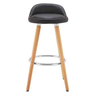 Normann Black Bar Stool