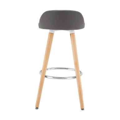 Normann Grey Bar Stool