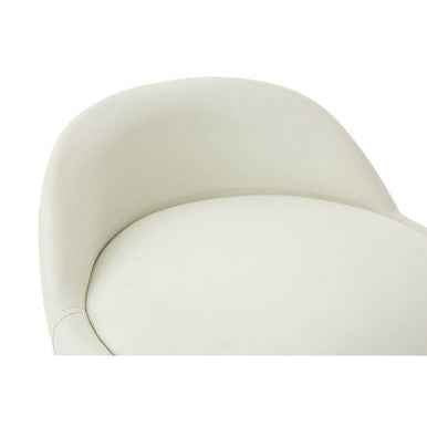 Normann White Bar Stool
