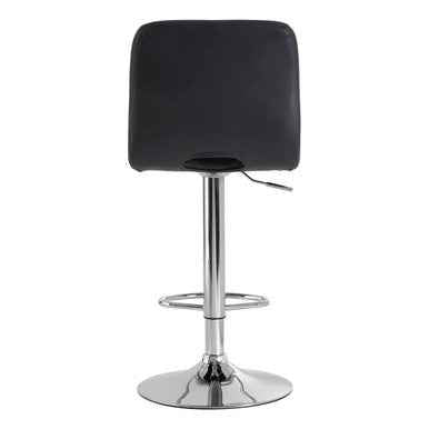Tara Grey Faux Leather Bar Chair