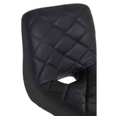Tara Grey Faux Leather Bar Chair