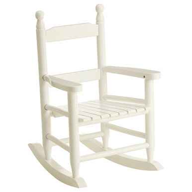 Kids White Rocking Chair