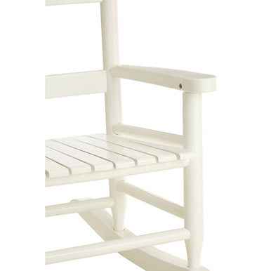 Kids White Rocking Chair