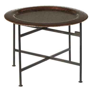 Hege Small Copper And Black Side Table