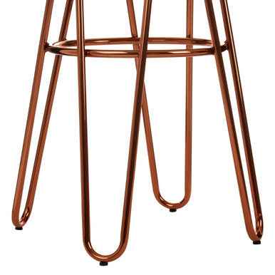District Rose Gold Hairpin Stool
