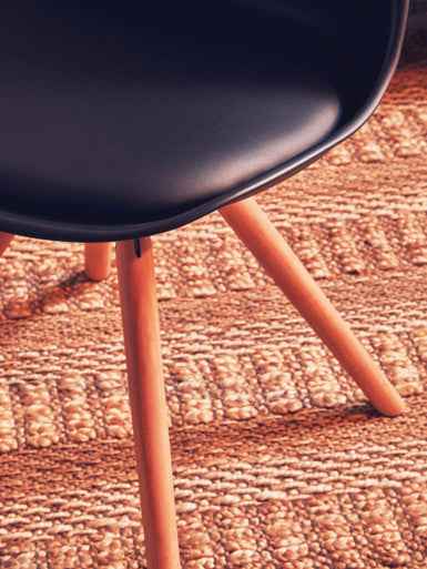 Stockholm Black Retro Chair