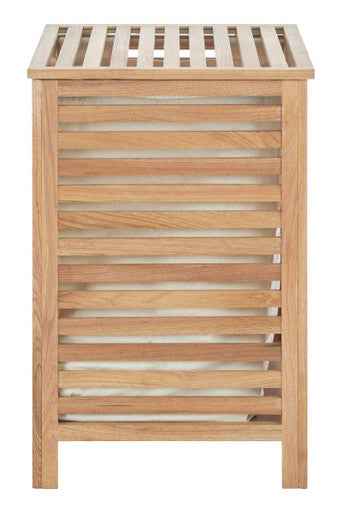 Walnut Wood Laundry Hamper