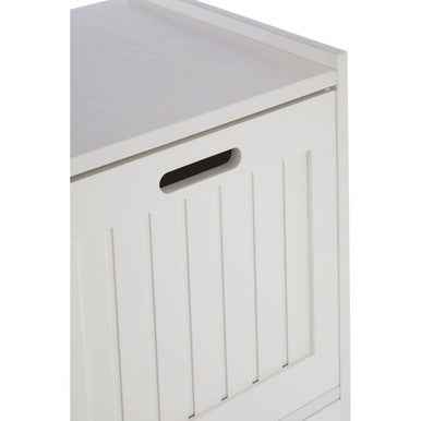 Salon white wood 2 Drawer cabinet