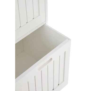 Salon white wood 2 Drawer cabinet