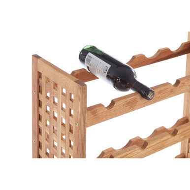 ARLA 25 Bottle Wooden Wine Rack