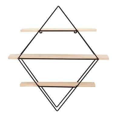 Brixton 3 Tier Rhombus Shelves