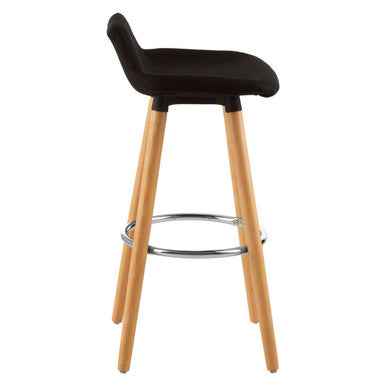 Stockholm Black Bar Stool