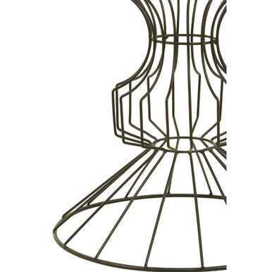 Yaxi Black Finish Frame Table