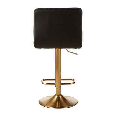 Baina Black Seat Bar Stool