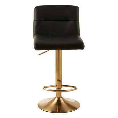 Baina Black Seat Bar Stool