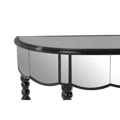 Tiffany Mirrored Console Table