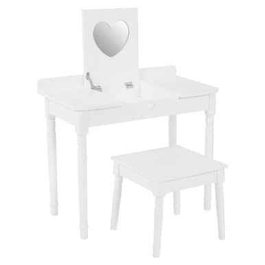 Children Dressing Table And Stool
