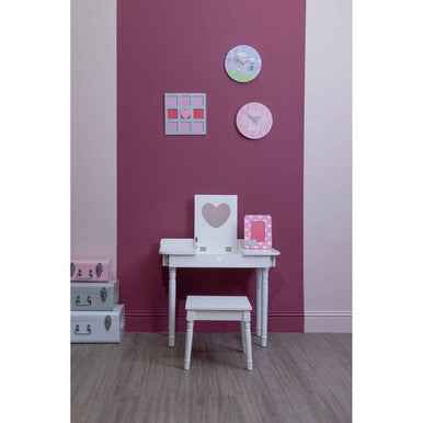 Children Dressing Table And Stool