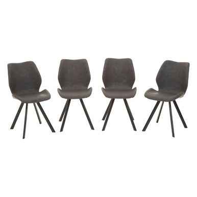 Weston Round Grey Dining Set