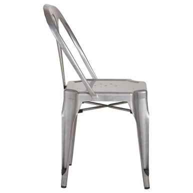 Grange Grey Metal Chair