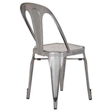 Grange Grey Metal Chair