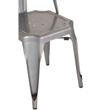 Grange Grey Metal Chair