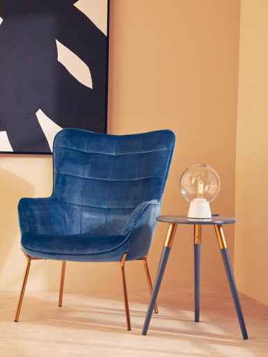 Nostra Dark Grey Side Table