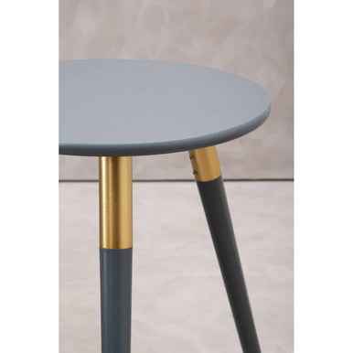 Nostra Dark Grey Side Table