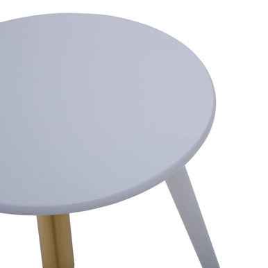 Nostra Light Grey Side Table