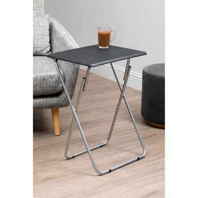 Bernie Folding Table With Sand Black Top