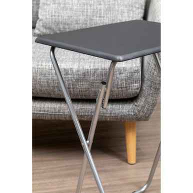 Bernie Folding Table With Sand Black Top