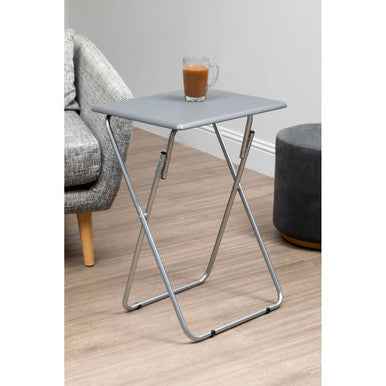 Bernie Folding Table With Grey Top